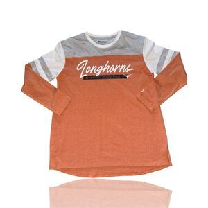 Champion Women's Texas Longhorns Long Sleeve Tee Multicolor Size L